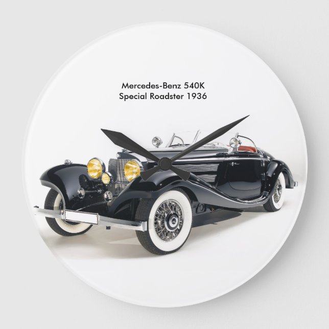 Classic cars image for Round-Large-Wall-Clock Große Wanduhr (Vorderseite)