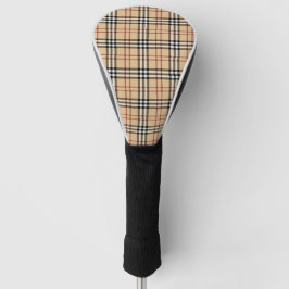 Classic Chic Scottish Tartan Pattern Golf Headcover