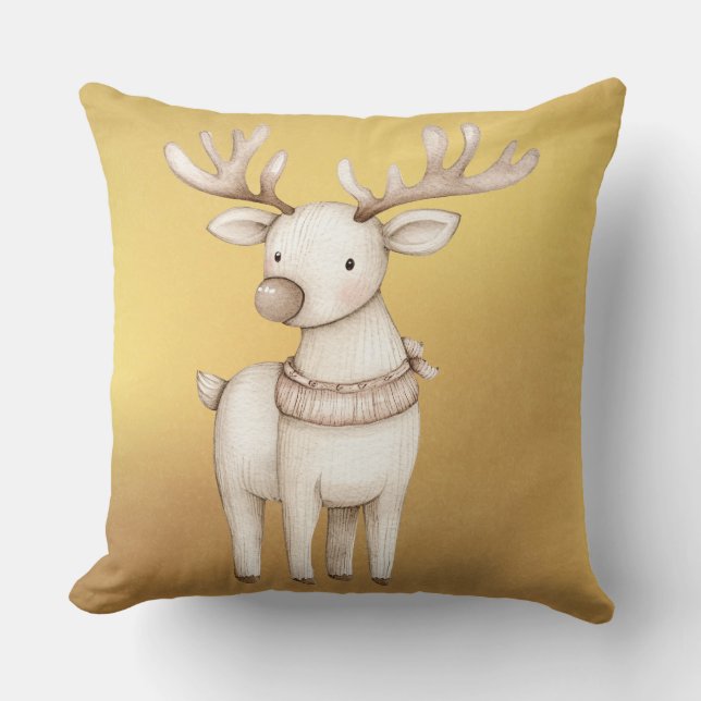 Classic Christmas Buffalo Kariert Kissen (Vorderseite)