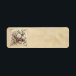 Classic Christmas Deer Address Labels<br><div class="desc">klassische Weihnachtsmarken</div>