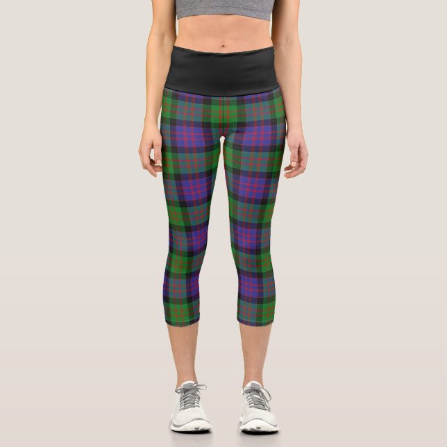 Classic Clan Donald MacDonald Tartan Kariert Capri Leggings (Vorderseite)