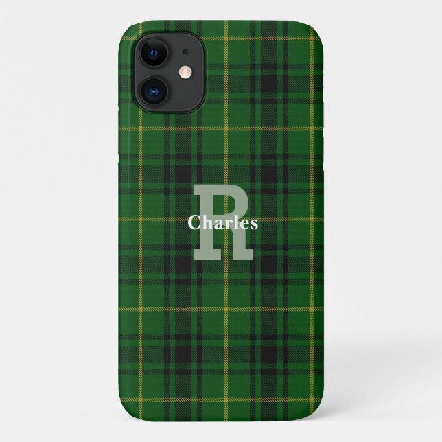 Classic Clan MacArthur Kariert Case-Mate iPhone Hülle (Rückseite)