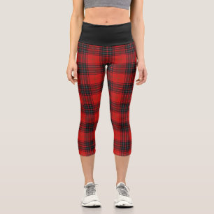 Classic Clan Wemyss Tartan Kariert Capri Leggings