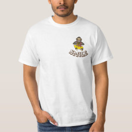 Classic Clapping Monkey-Spielzeug "SMILE" T-Shirt