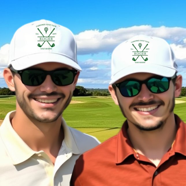Classic Club Nom Forest Green Golf Casquette (Créateur téléchargé)