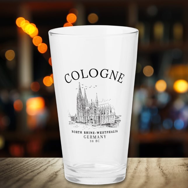 Classic Cologne Cathedral Germany Vista Glas (Von Creator hochgeladen)