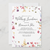 Classic Colorful Wedding Luncheon Brautparty