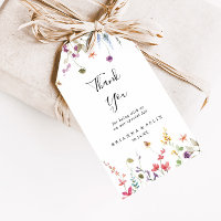 Classic Colorful Wild Floral Wedding Vielen Dank