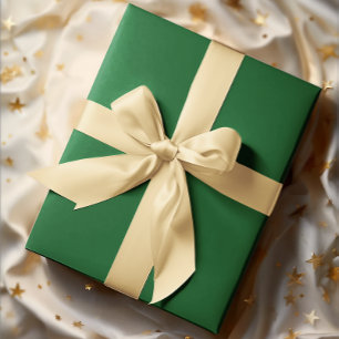 Classic Colors - Classic Green - Solid Roll Geschenkpapier