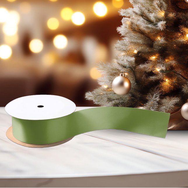 Classic Colors - Soft Green - Solid Satin Ribbon Satinband (Von Creator hochgeladen)