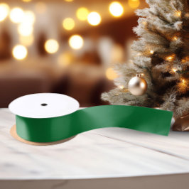 Classic Colors - Traditionelles Grün - Satin Ribbo Satinband