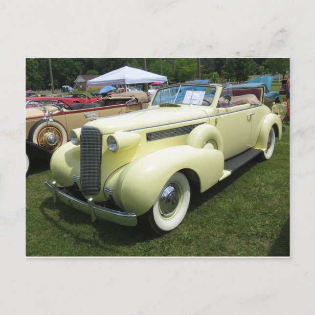 Classic Convertible Postkarte (Vorderseite)