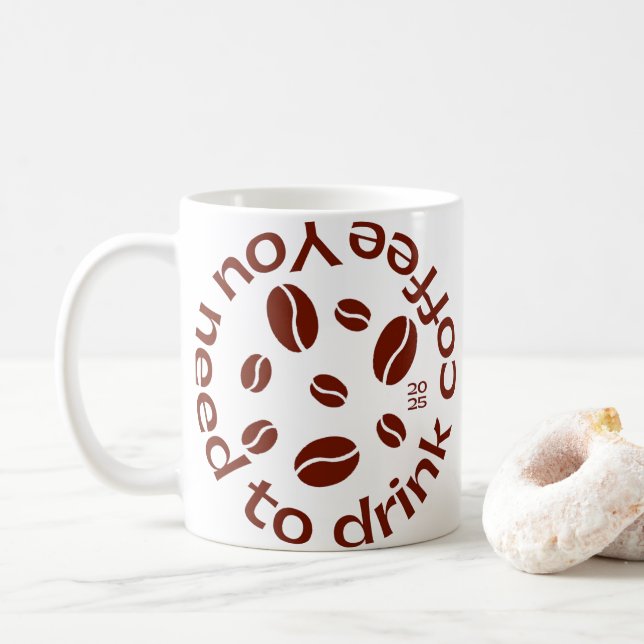 classic coofe mug kaffeetasse (Mit Donut)