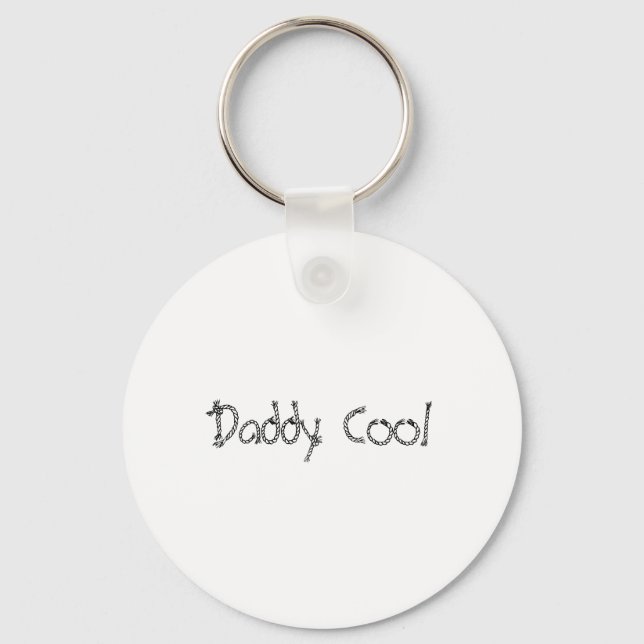 Classic Daddy Cool Schlüsselanhänger (Vorderseite)