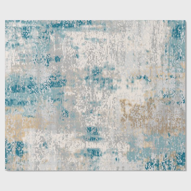 Classic Damask Turkish Vintage  Geschenkpapier (Flach)