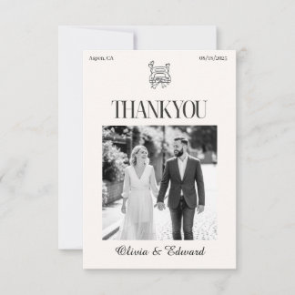 Classic Dankeschön Card Dankeskarte