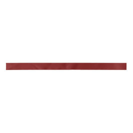 Classic Deep Red Solid Color Satinband