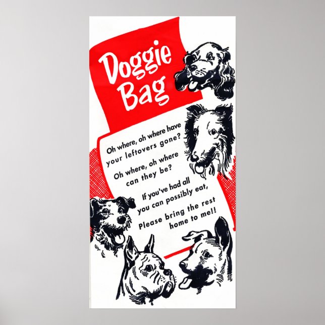 Classic Doggie Bag Graphic Poster (Vorne)