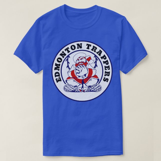 Classic Edmonton Trappers Baseball T-Shirt (Design vorne)