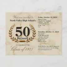 Classic Elegant 50. High School Wiedersehen - 2 Ta