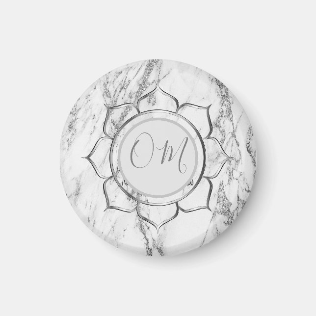 Classic Elegant Marble OM Magnet (Vorne)