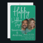 Classic Elegant Script Hochzeit Einladung<br><div class="desc">Classic Elegant Script Hochzeit Einladung</div>