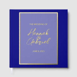 Classic Elegant Wedding Foil Gästebuch