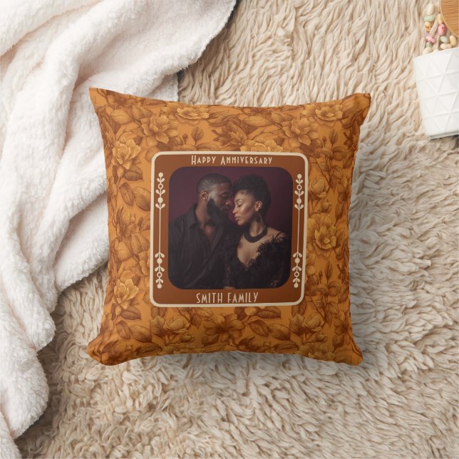 Classic Family 15Th Anniversary Throw Pillow  Kissen (Decke)