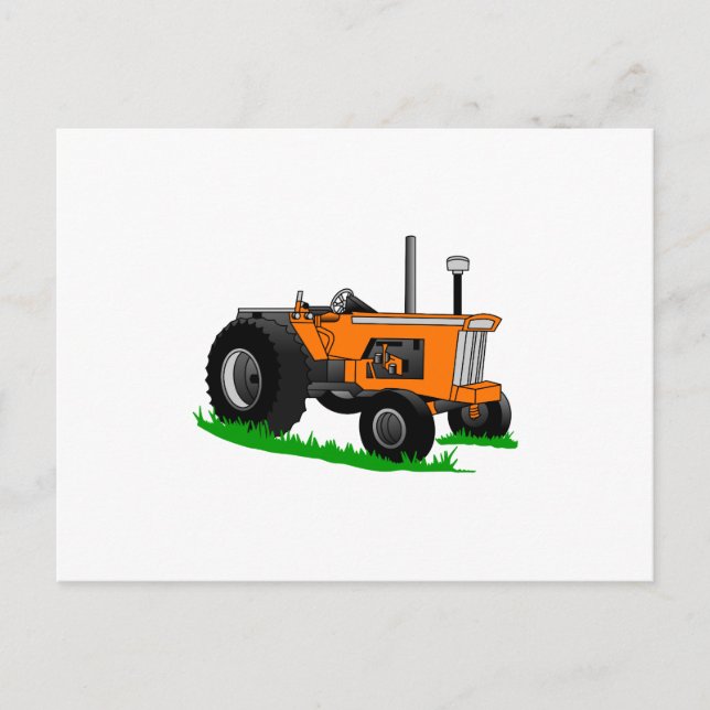 Classic Farm Tractor Postkarte (Vorderseite)
