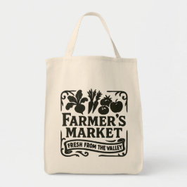 Classic Farmer’s Market - Fresh From the Valley Tragetasche