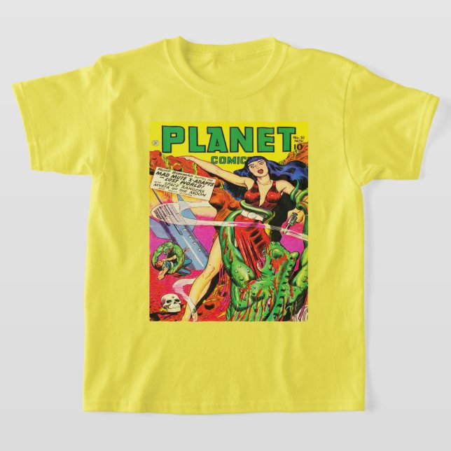 CLASSIC FI COMIC der 40er Jahre VERÖFFENTLICHUNGSD T-Shirt (Ablage )