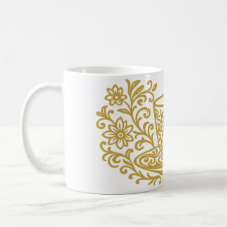 Classic Filigree Engraving CoffeClassic Mug, 11 oz Kaffeetasse