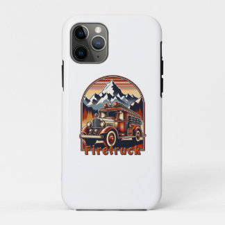 Classic Fire Truck & Mountain Case-Mate iPhone Hülle