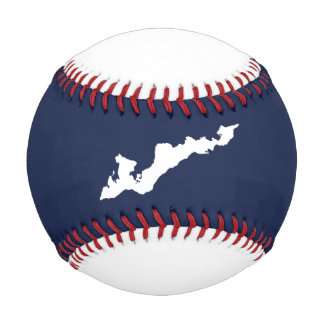 Classic Fishers Island Logo Baseball - Weiß/Marine