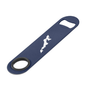 Classic Fishers Island Logo Bottle Opener - Navy