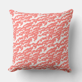 Classic Fishers Island Logo Coussin - Blanc + Cora