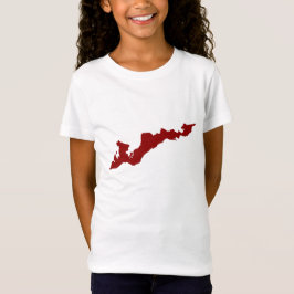 Classic Fishers Island Logo-Shirt - Red T-Shirt