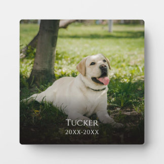 Classic Foto Custom Memorial Fotoplatte