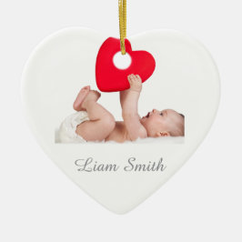Classic Frame Baby's First Christmas Ornament