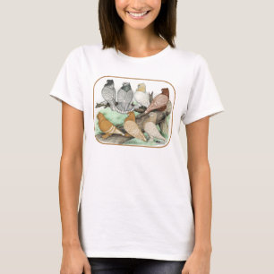 Classic Frill Pigeons Blondinettes T-Shirt