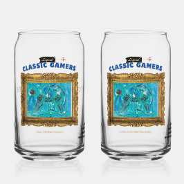 Classic Gamers Cool Play Couples Set Dosenglas