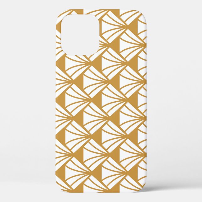Classic Geometric: Art Deco Elegance. Case-Mate iPhone Hülle (Rückseite)
