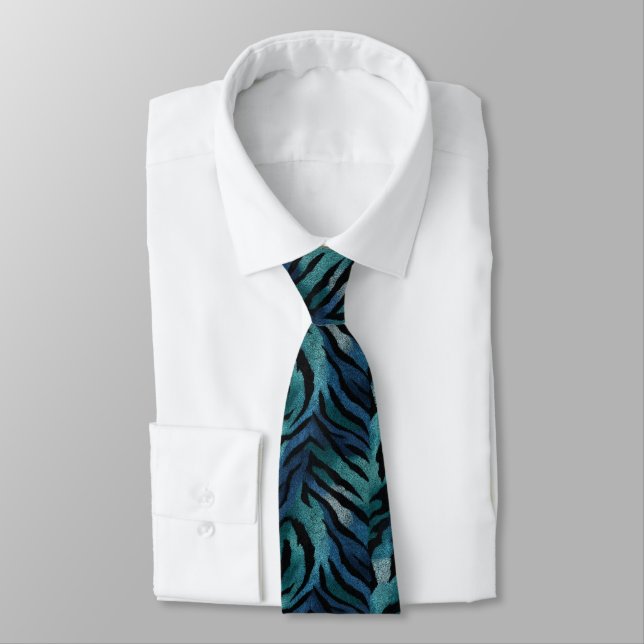 Classic Gifts For Dad Tiger Print Krawatte (Gebunden)