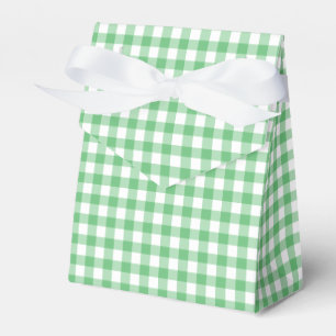 Classic Gingham Summer Green Geschenkschachtel