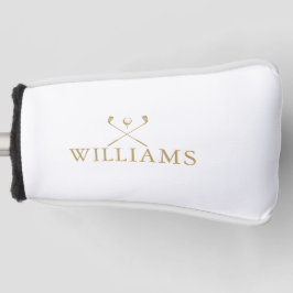 Classic Gold Personalisiert Name Golf Clubs Headcover