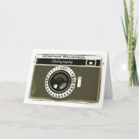 Classic Gray Camera Fotografy Business