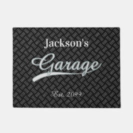 Classic Gray Garage Door mats Doormats Rugs Fußmatte