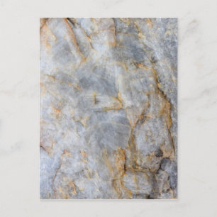 Classic Gray Quarz Crystal Postkarte