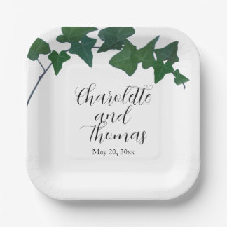 Classic Green English Ivy Pappteller