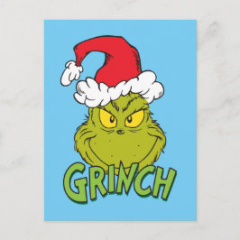 Classic Grinch | Naughty oder Nice Feiertagspostkarte
